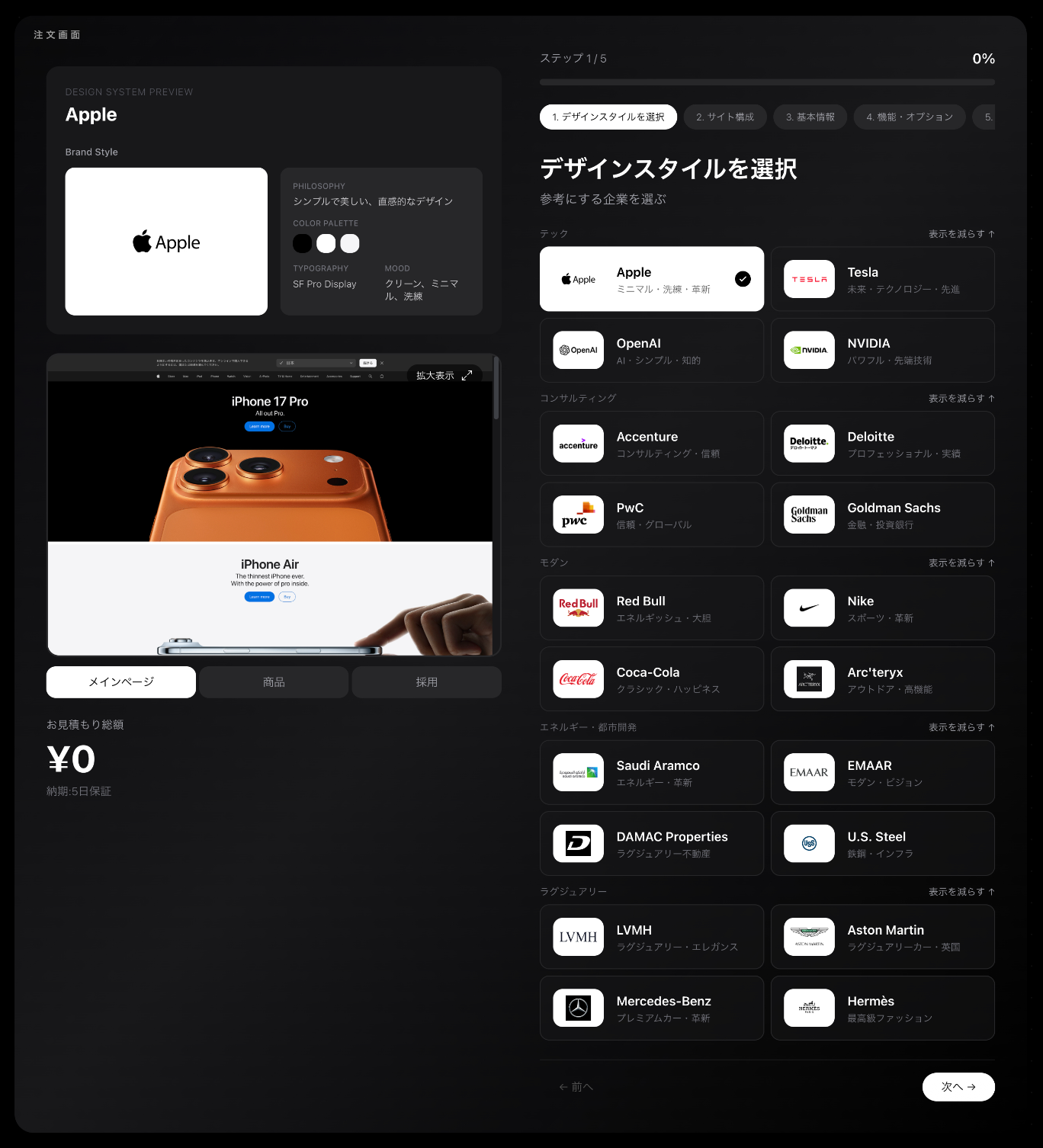 Apple Pencil style showcase